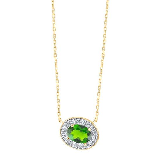 Ovale Diamant Gris 0,16ct