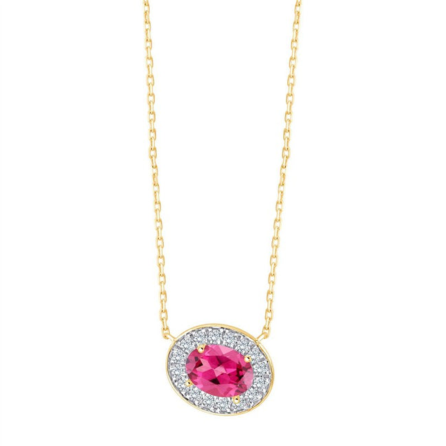 Ovale Rhodolite 0,966ct