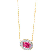 Ovale Rhodolite 0,966ct