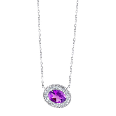 Ovale Améthyste 0,702ct