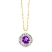 Serti Clos Rond Améthyste 0,411ct