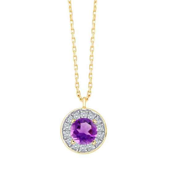 Serti Clos Rond Améthyste 0,411ct