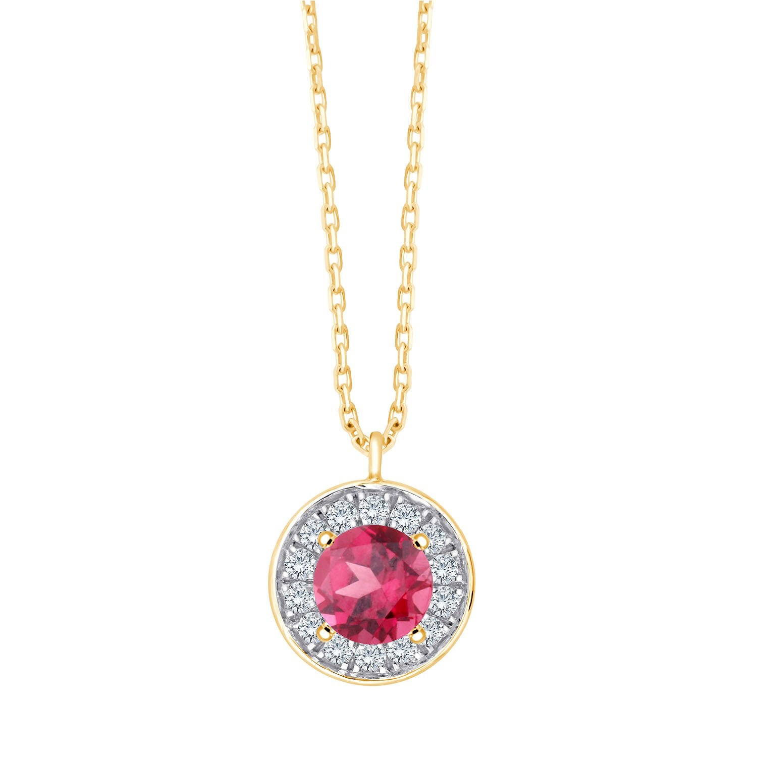Serti Clos Rond Rhodolite 0,6ct