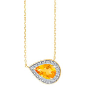 Poire Citrine 0,42ct
