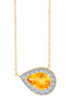 Poire Citrine 0,42ct