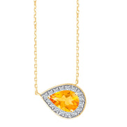 Poire Citrine 0,42ct