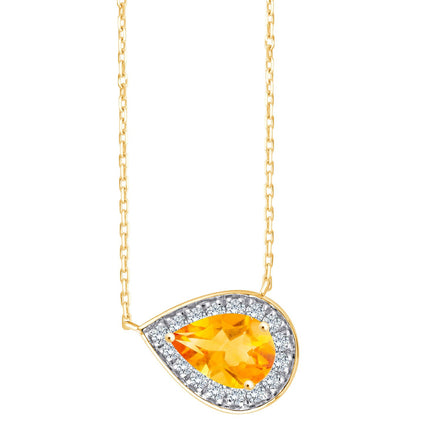 Poire Citrine 0,42ct