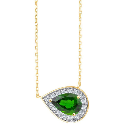 Serti Clos Poire Diamant Gris 0,16ct