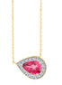 Toi & Moi Poire Rhodolite 0,85ct