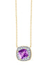 Serti Clos Améthyste 0,81ct I