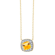 Serti Clos Citrine 0,6ct