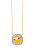 Serti Clos Citrine 0,6ct