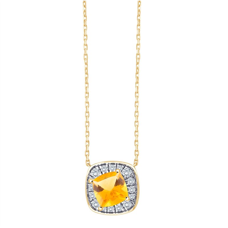 Serti Clos Citrine 0,6ct