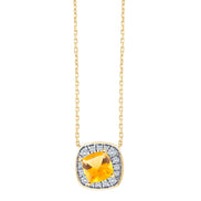 Serti Clos Citrine 0,6ct