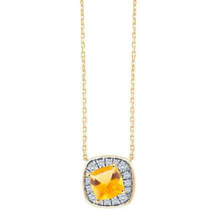 Serti Clos Citrine 0,6ct