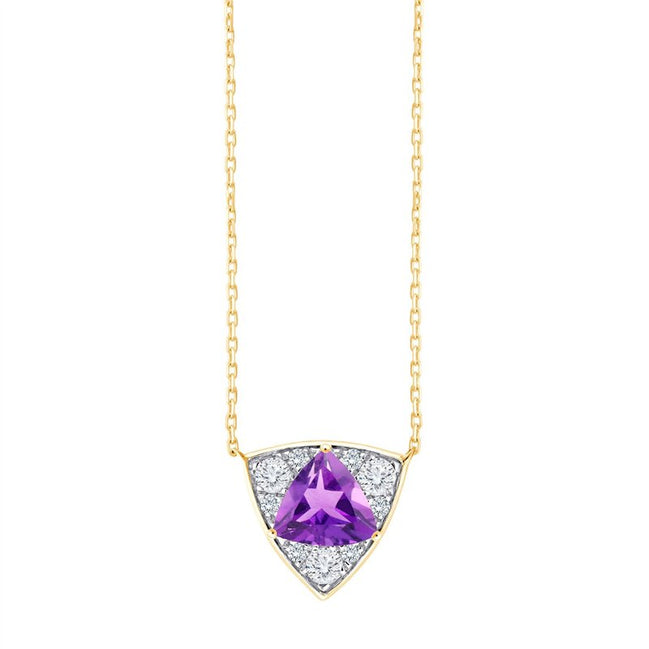 Trilogie Améthyste 0,622ct I