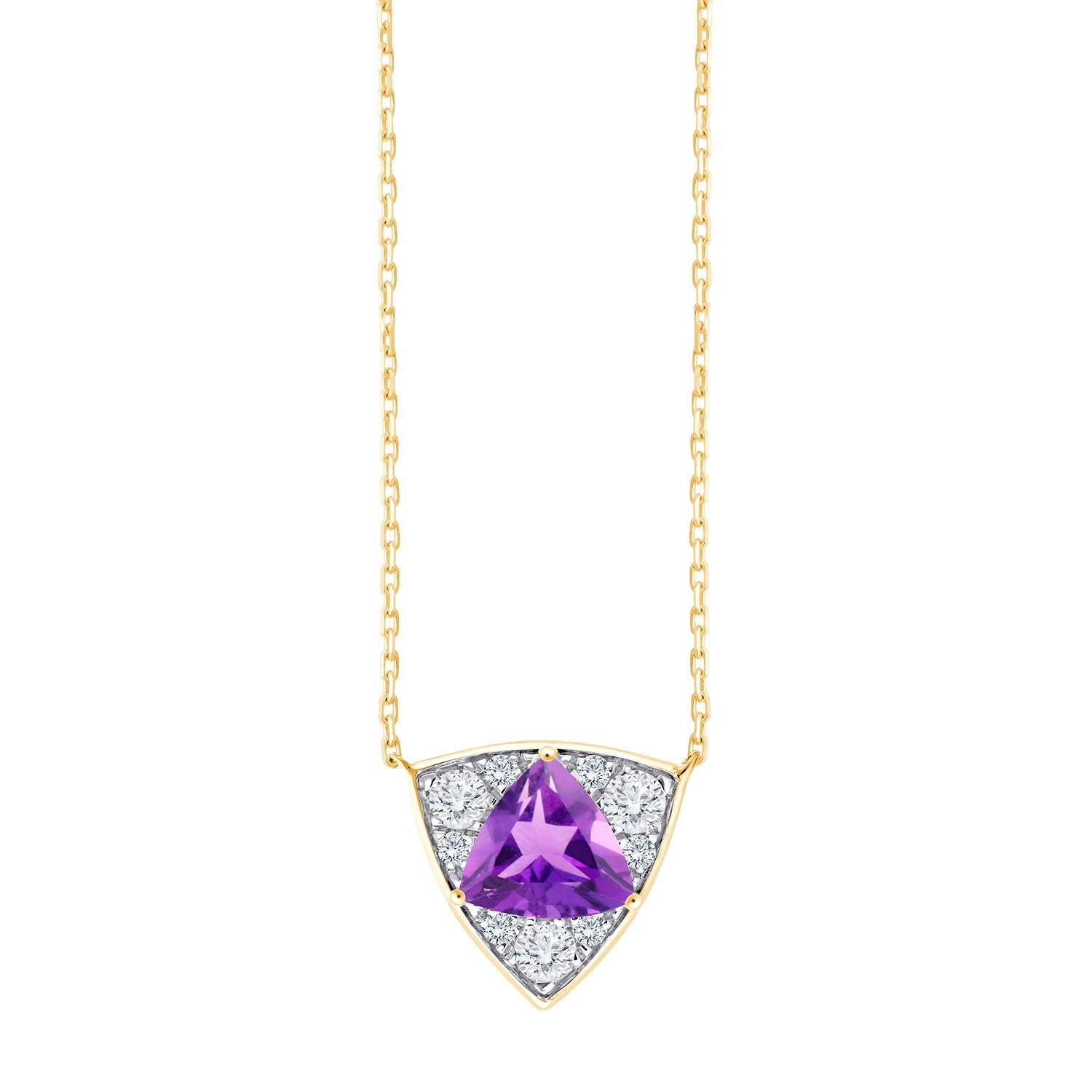 Trilogie Améthyste 0,622ct I