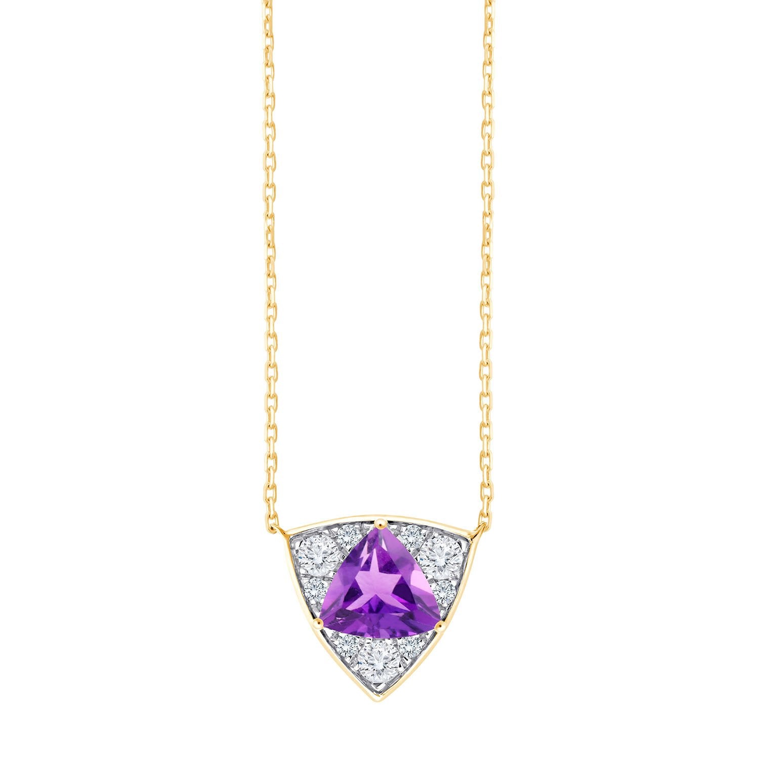 Trilogie Améthyste 0,622ct I