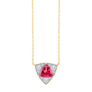 Trilogie Rhodolite 0,9ct