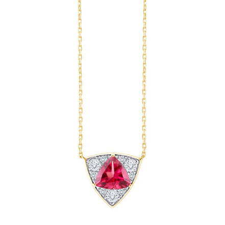 Trilogie Rhodolite 0,9ct