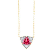 Trilogie Rhodolite 0,9ct