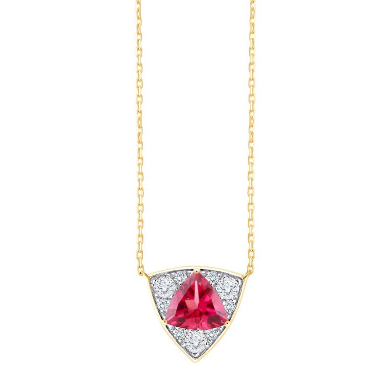 Trilogie Rhodolite 0,9ct