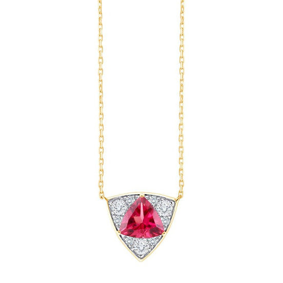 Trilogie Rhodolite 0,9ct