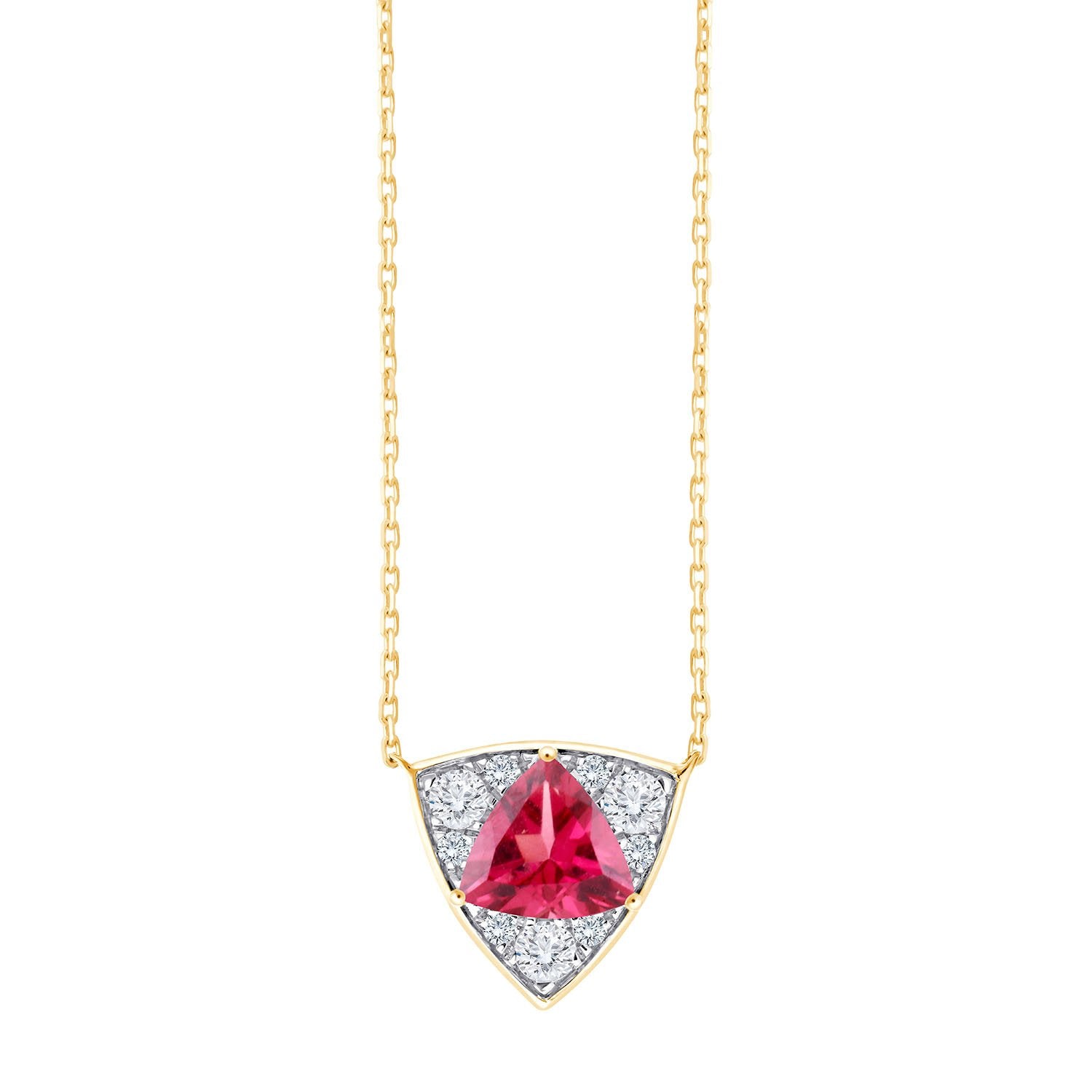 Trilogie Rhodolite 0,9ct