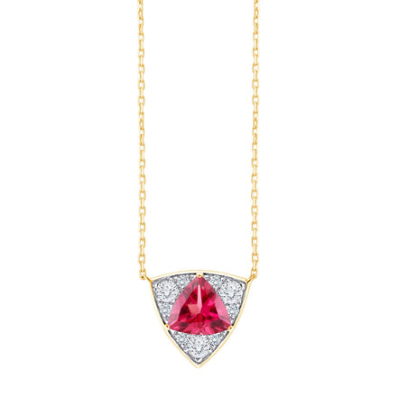 Trilogie Rhodolite 0,9ct