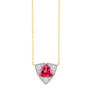Trilogie Rhodolite 0,9ct