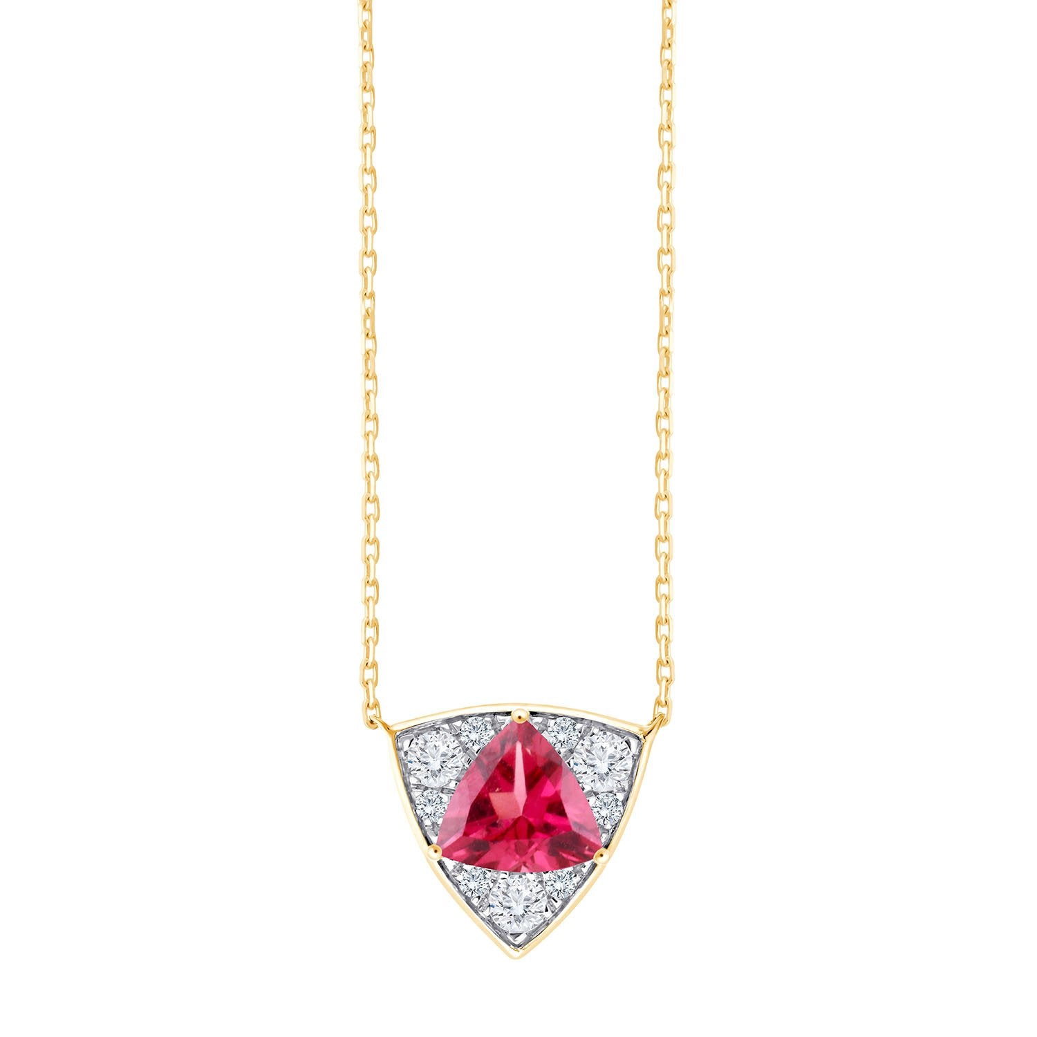 Trilogie Rhodolite 0,9ct