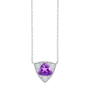 Trilogie Améthyste 0,622ct II