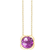 Kalista Serti Clos Rond Améthyste 3,18ct