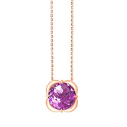 Kalista Serti Clos Rond Améthyste 3,18ct