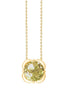 Kalista Serti Clos Rond Quartz Citron 3,25ct