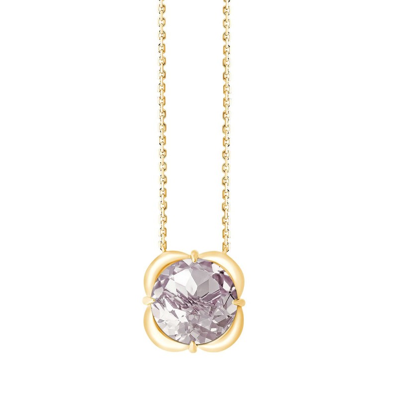 Kalista Serti Clos Rond Prasiolite 3,21ct