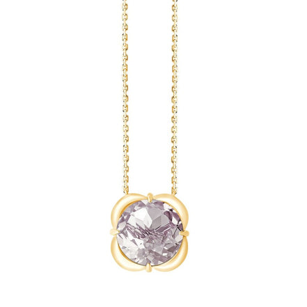 Kalista Serti Clos Rond Prasiolite 3,21ct