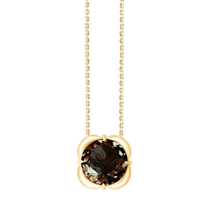 Collier Kalista Quartz Fumé G.M