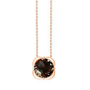 Collier Kalista Quartz Fumé G.M