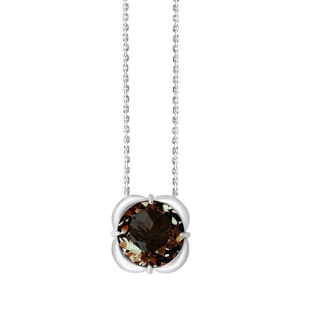 Collier Kalista Quartz Fumé G.M