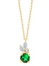 Émeraude & Diamants 0,06ct VIII