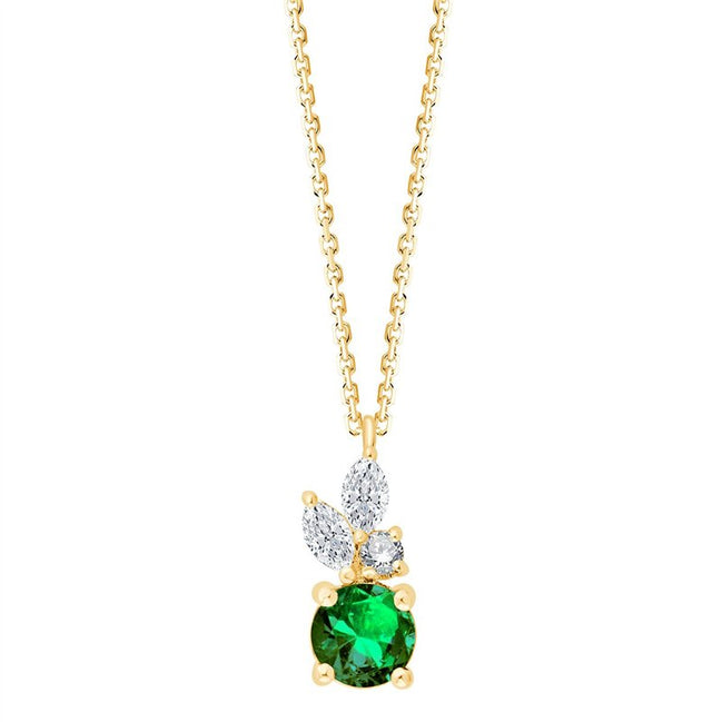 Émeraude & Diamants 0,06ct VIII