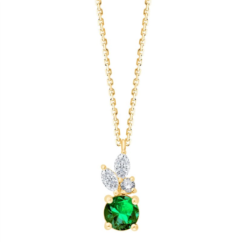 Émeraude & Diamants 0,06ct VIII