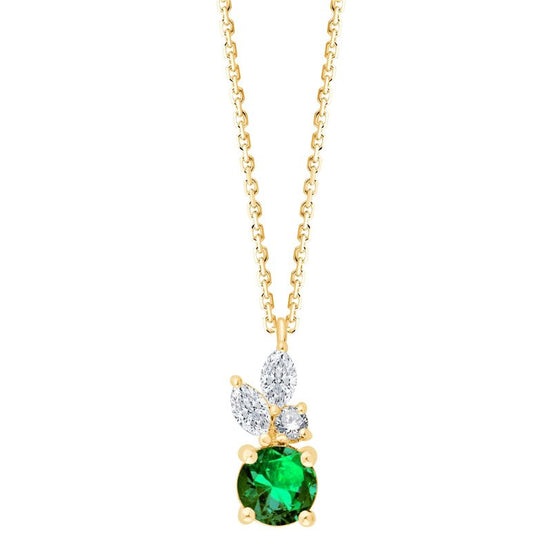 Émeraude & Diamants 0,06ct VIII