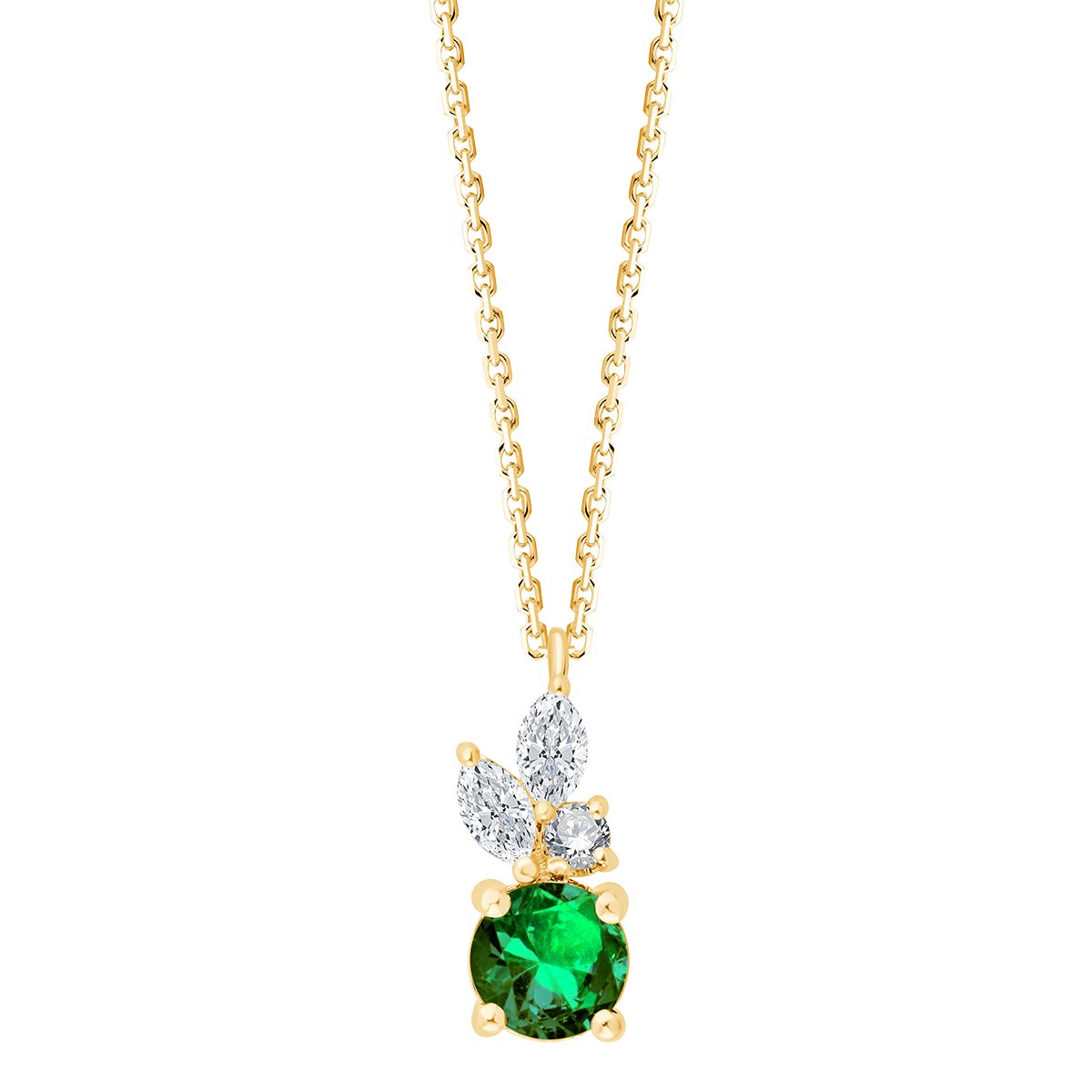 Émeraude & Diamants 0,06ct VIII