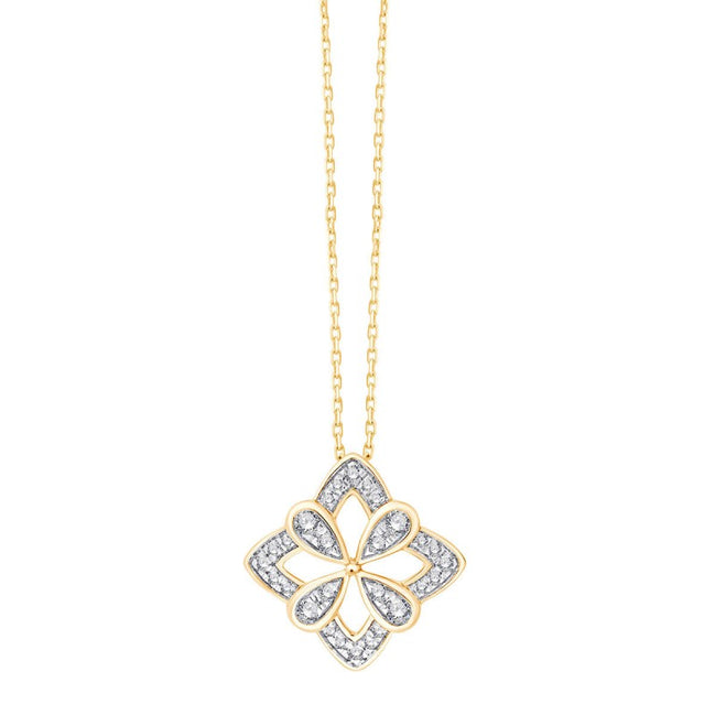Fleur Diamant 0,15ct I