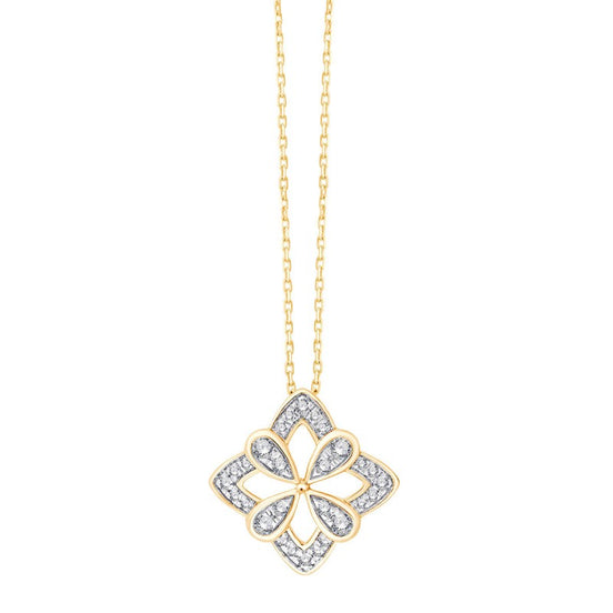Fleur Diamant 0,15ct I
