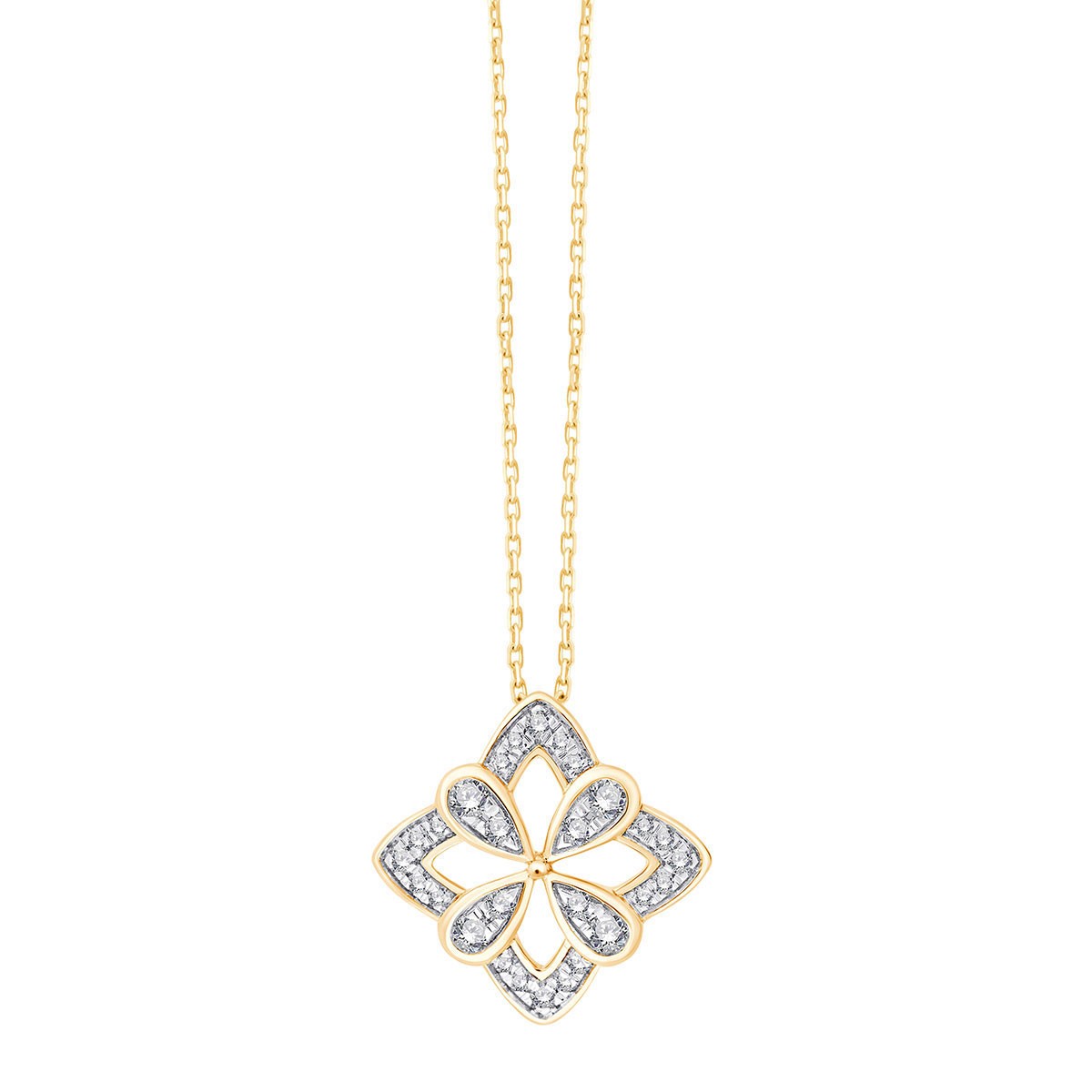 Fleur Diamant 0,15ct I