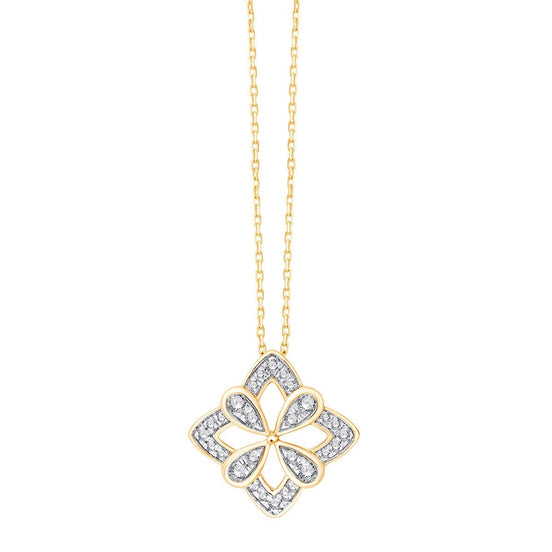 Fleur Diamant 0,15ct I
