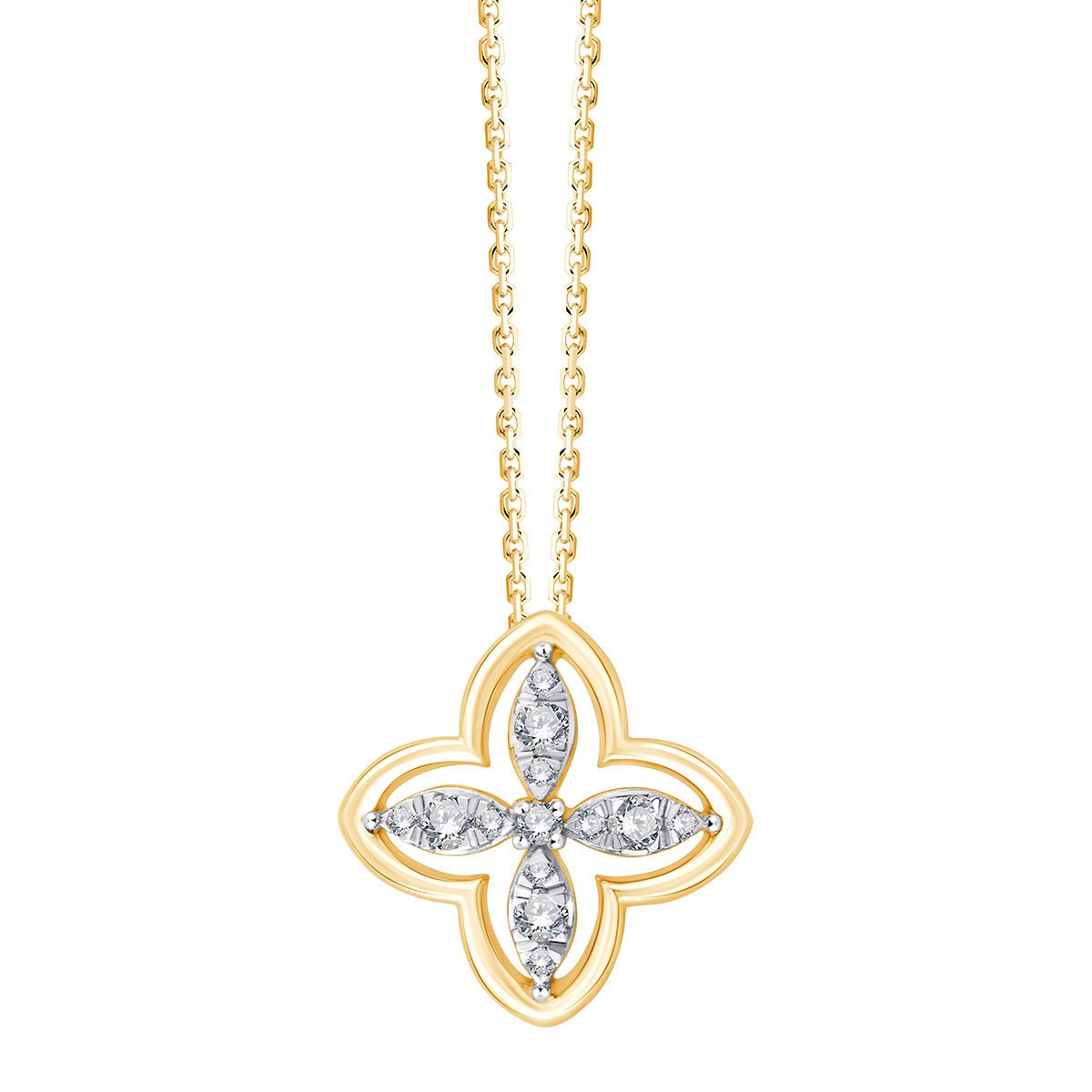 Fleur Diamant 0,15ct II